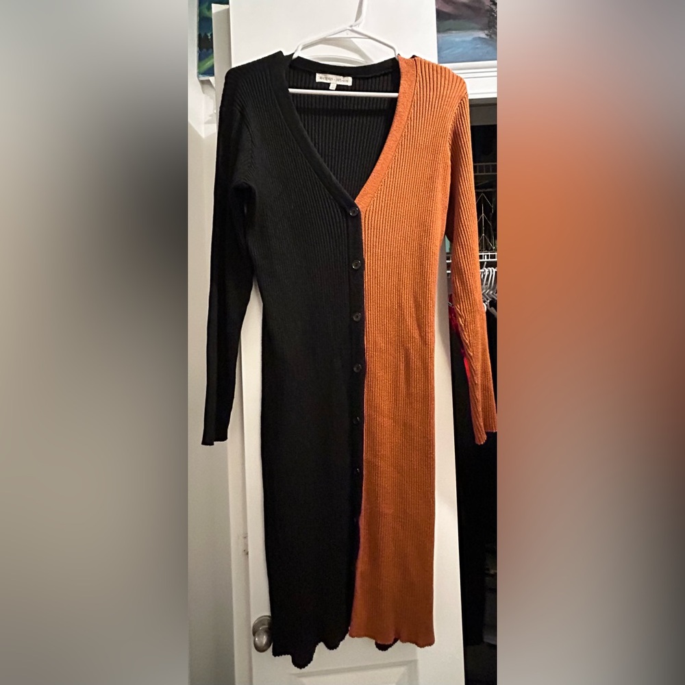 Madison + Hudson split color dress